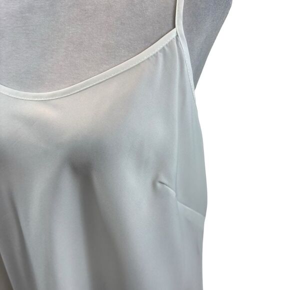 Ladies Nanette Lepore White Slip Dress Midi Size 14 - Picture 2 of 10